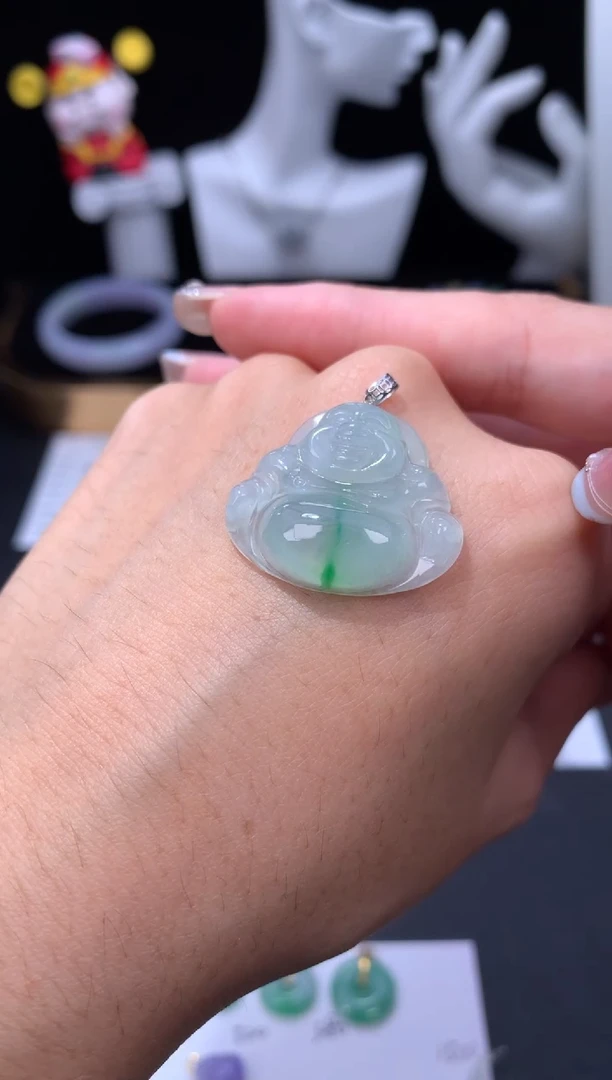 18K金镶嵌定制翡翠48小时鉴赏期 退货不扣服务费