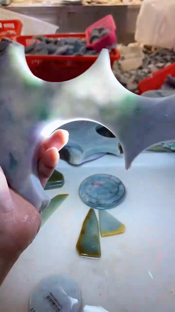 翡翠未镶嵌颈饰0朗0翡翠珠宝 387