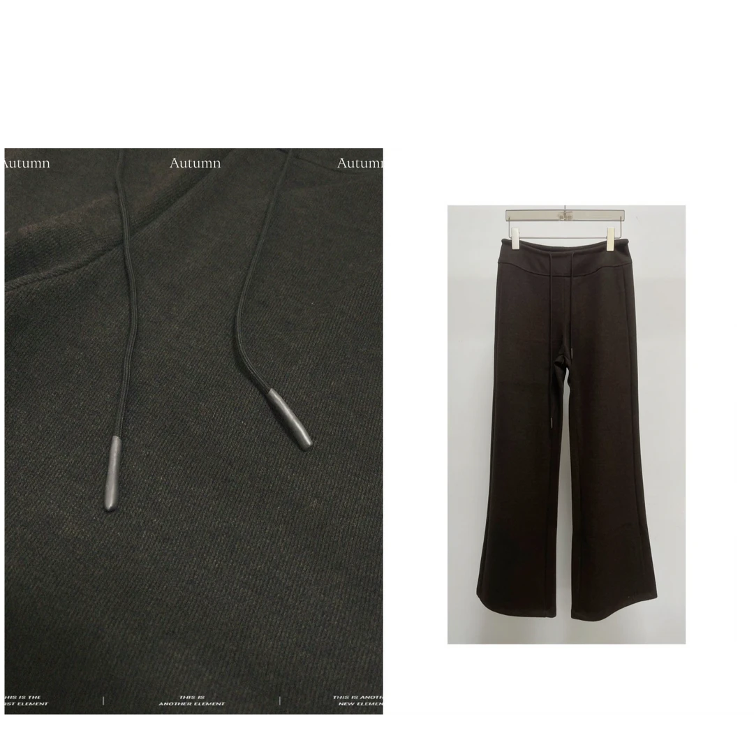 K-074 秋冬重磅加厚醋酸羊毛高弹针织裤