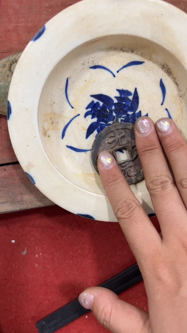 瓷片手工，手绘，陶瓷1