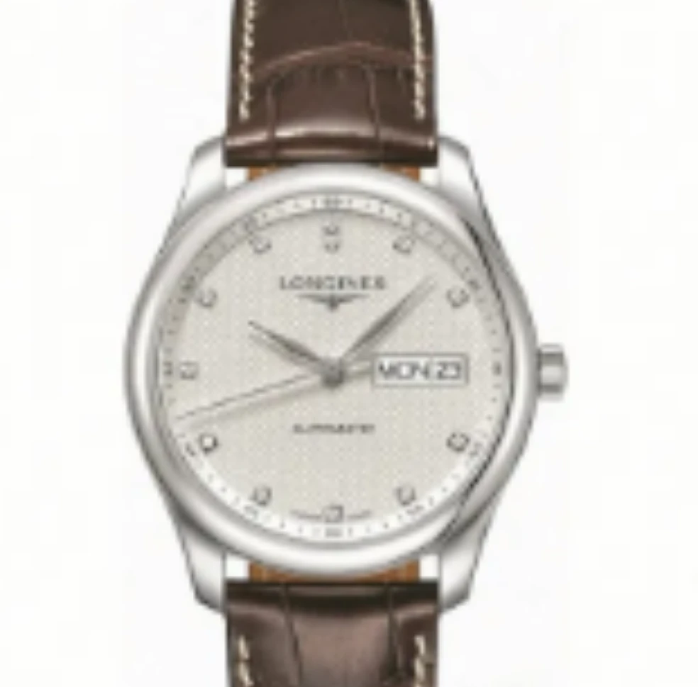 99新 Longines/浪琴 L2.755.4.77.3/名匠755双历/表径38.5
