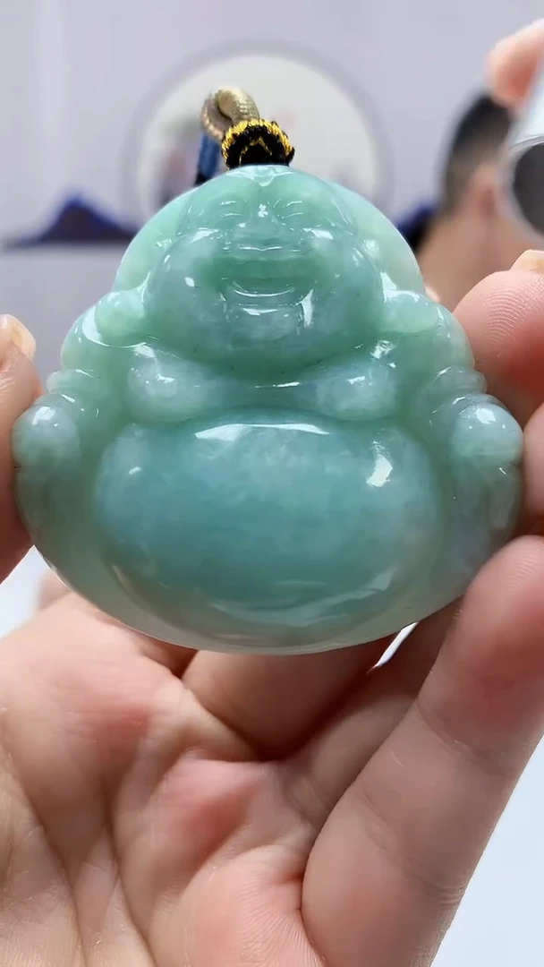 【闪购商品】定制翡翠未镶嵌5152ms-毛货挂件72