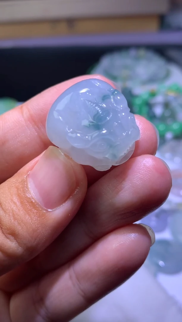 未镶嵌定制翡翠毛货