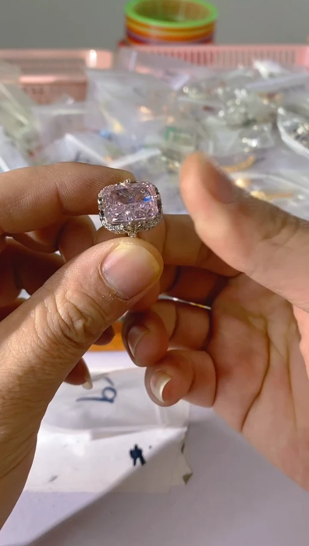 【闪购商品】水晶颈饰银S925镶嵌X159红宝，蓝宝，多样性发一件赠链