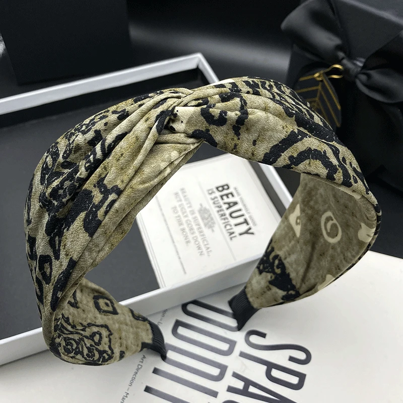 新款森系宽边百搭网红发箍复古民族风瑞丽风复古/宫廷显脸小高档