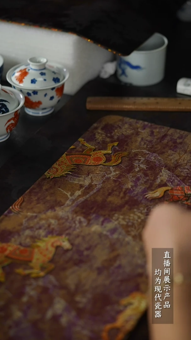 瓷片Y005家庭瓷器日用摆件