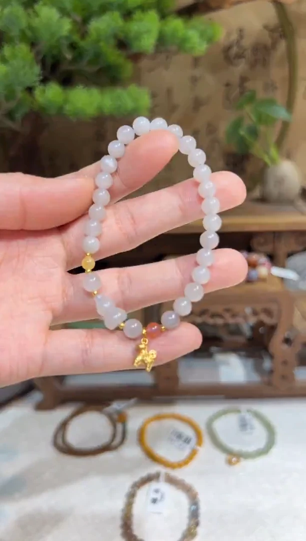 未镶嵌手链和田玉手饰@@