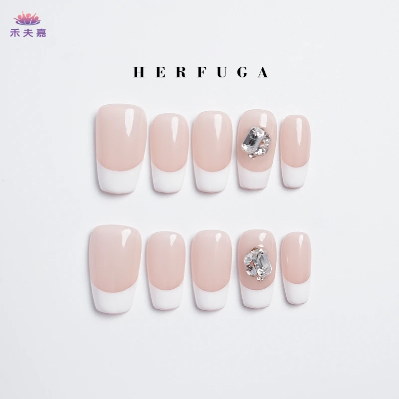 【79元专属链接二】HERFUGA纯手工成品穿戴甲简约时尚百搭