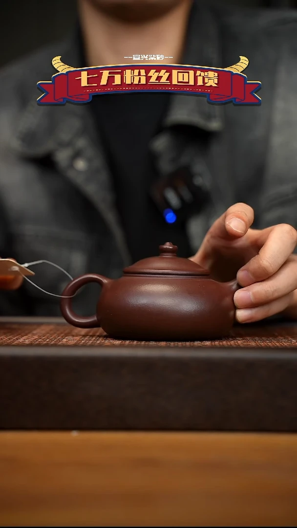 茶壶紫砂宜兴原矿紫砂壶容量180cc