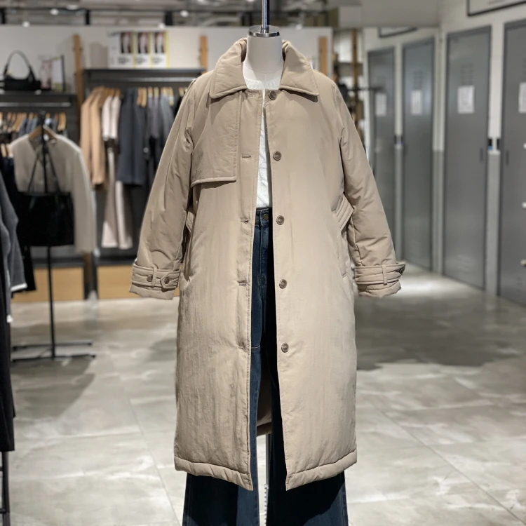 LAP LOS ANGELES PROJECT长袖纯色保暖冬季经典百搭羽绒AQ4PDB66