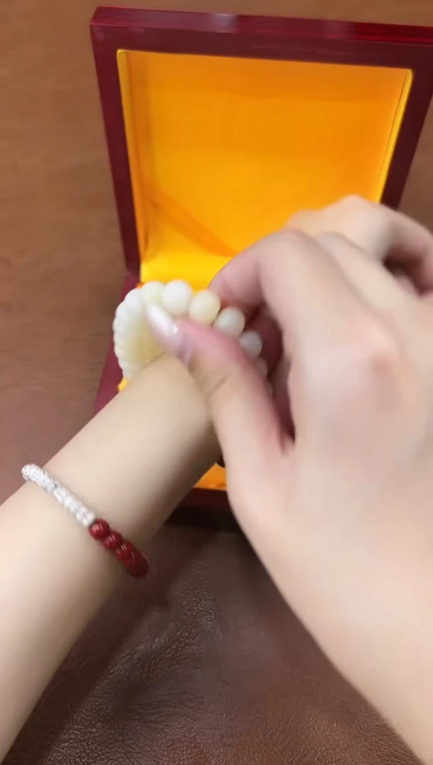 万家文玩阁白玉菩提链接@@SP261