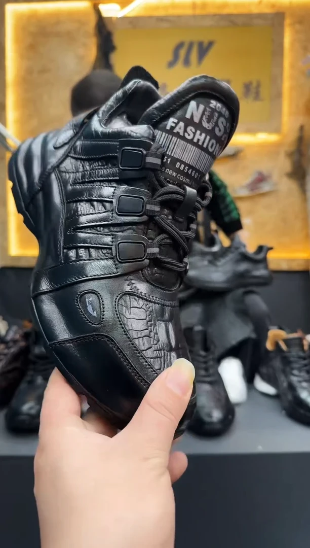 磨砂皮（牛皮）38码黑色918