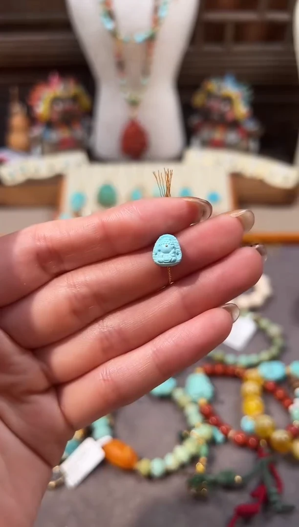 未镶嵌绿松石配饰绿松石配饰宝宝佛