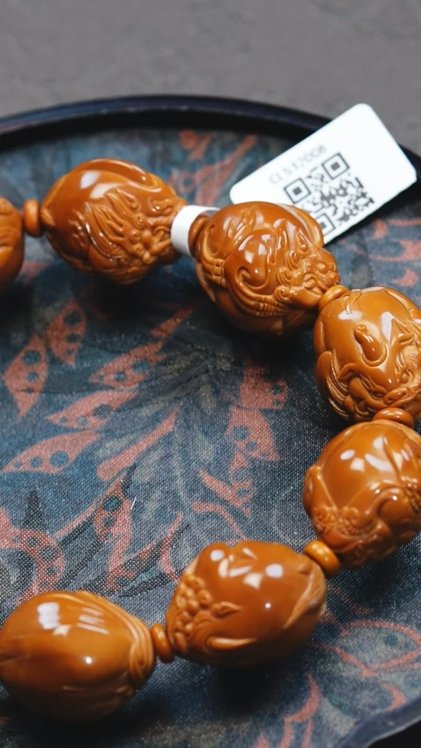 手串/手链橄榄核张*根貔貅手串手串