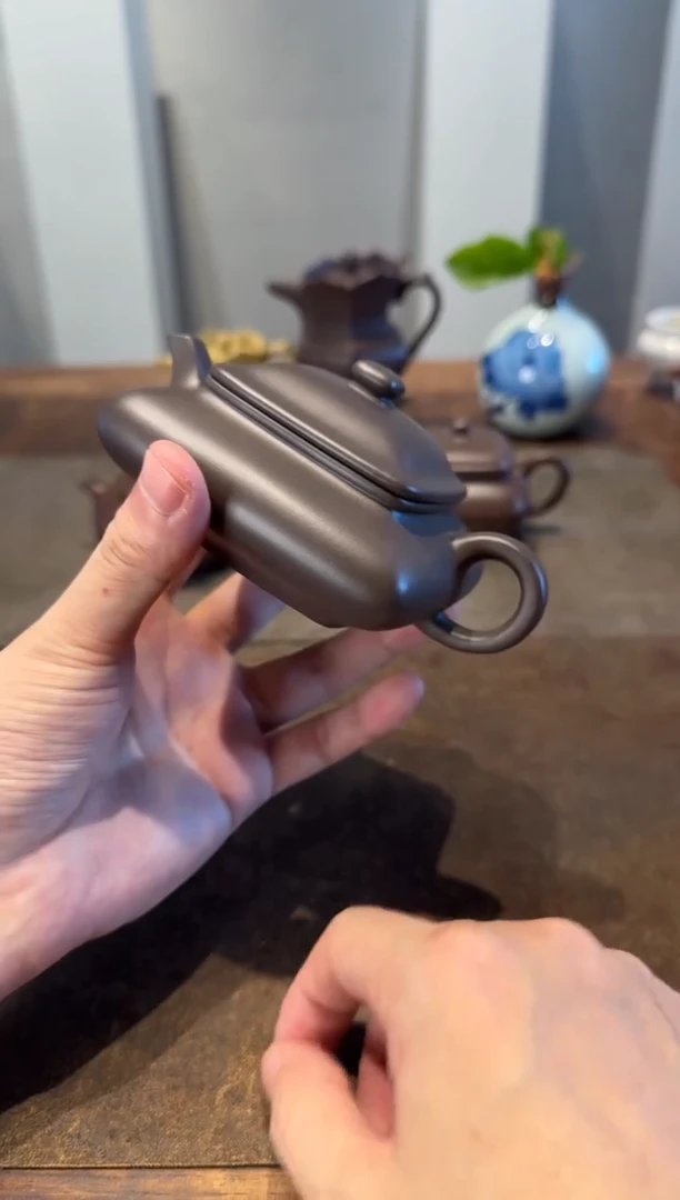 茶壶紫砂中**脉紫砂壶寒灰老人170cc