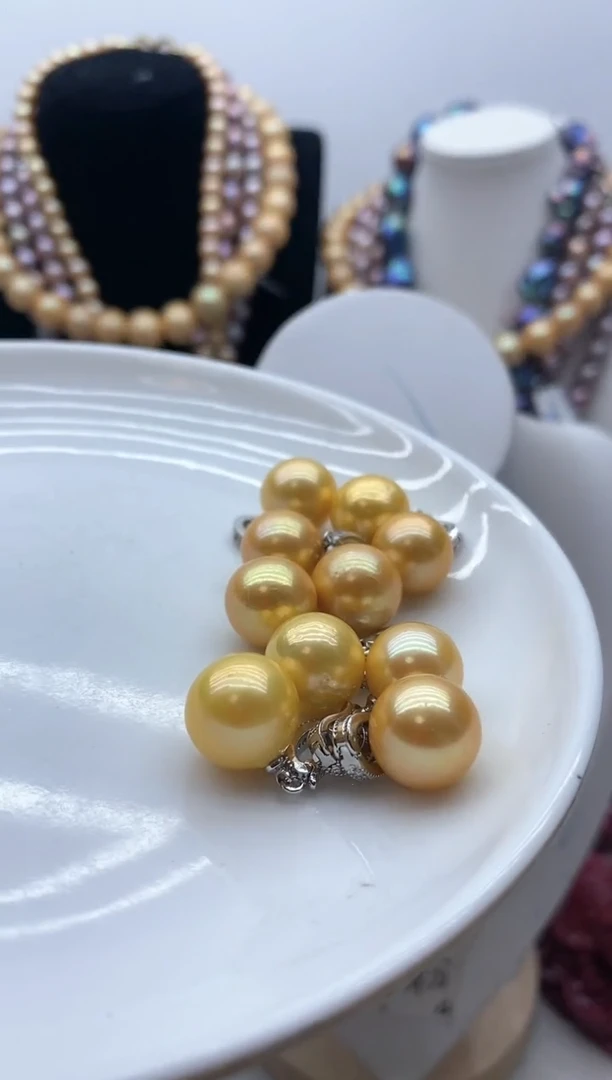 【闪购商品】淡水珍珠颈饰钛钢57