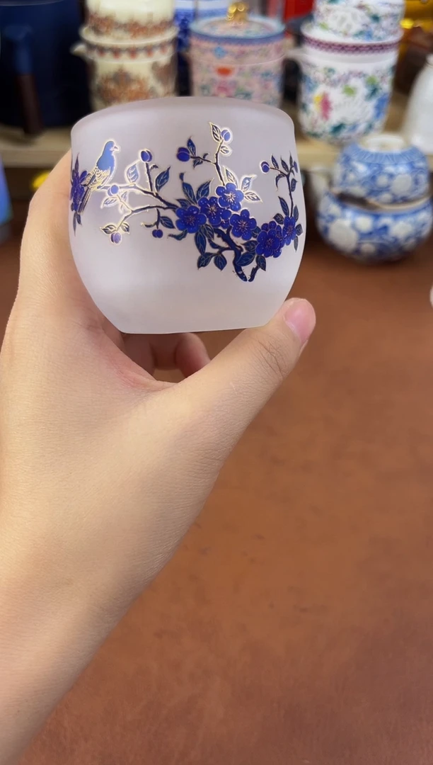 陶瓷茶具摆件旅行套组