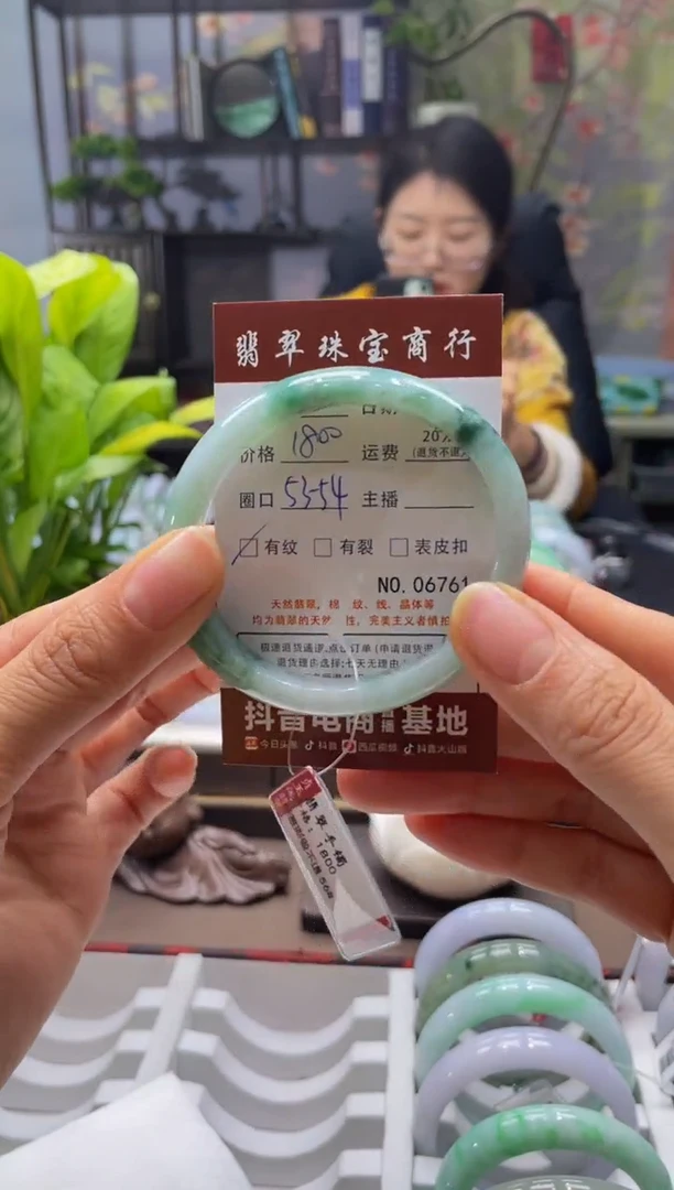 未镶嵌手镯翡翠6761****