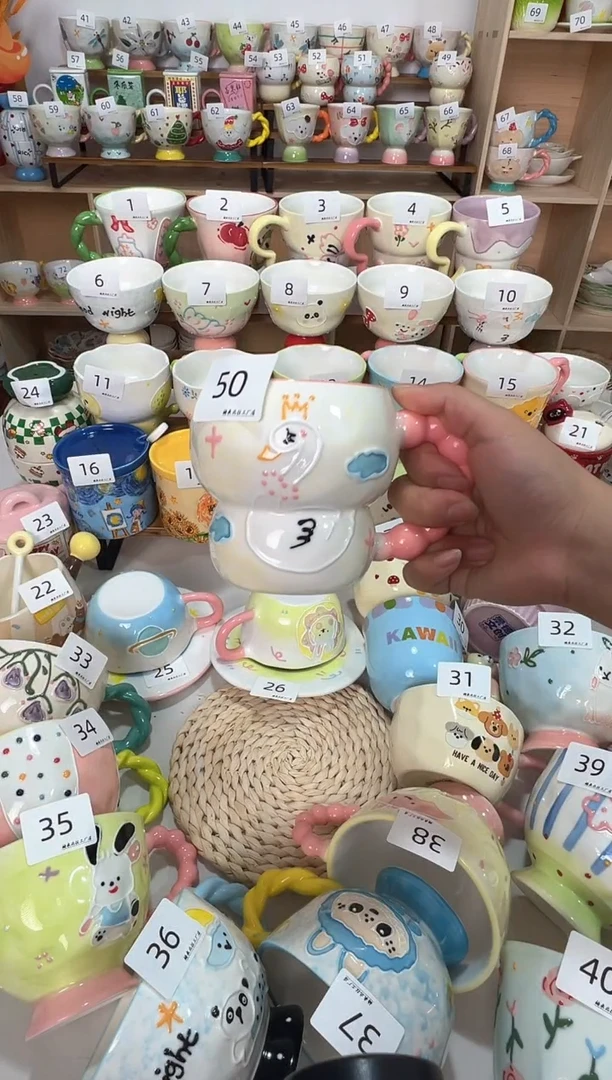 陶瓷无盖款50楠来北往工厂店