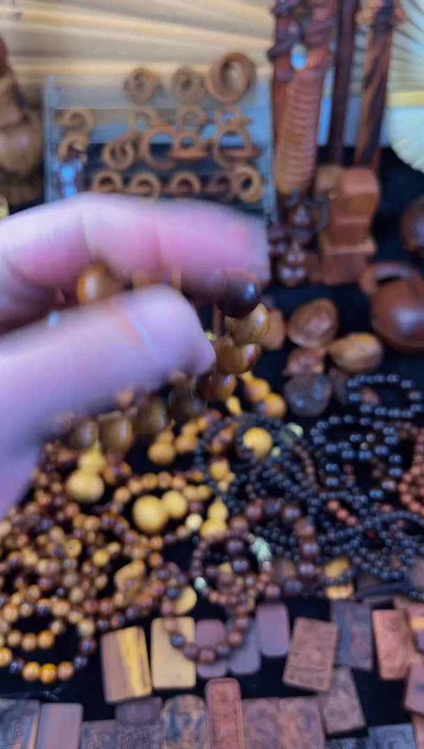 【闪购商品】木桃木刻字手串一物一拍