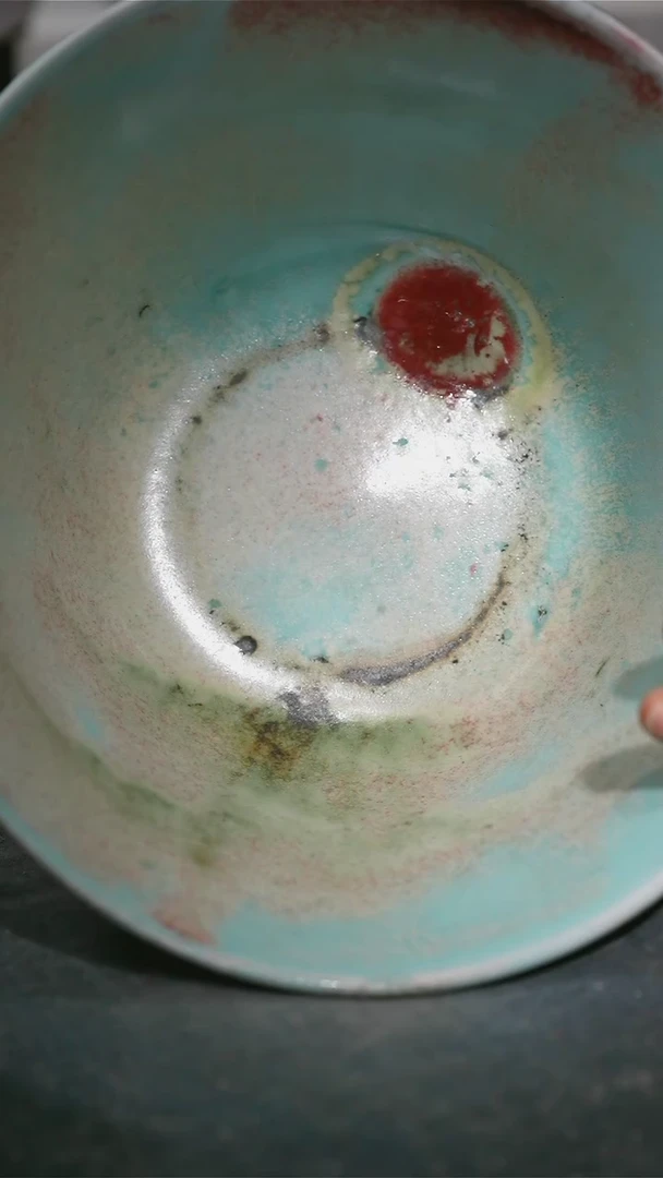 【闪购商品】碗浪鬼柴烧釉绘柴烧