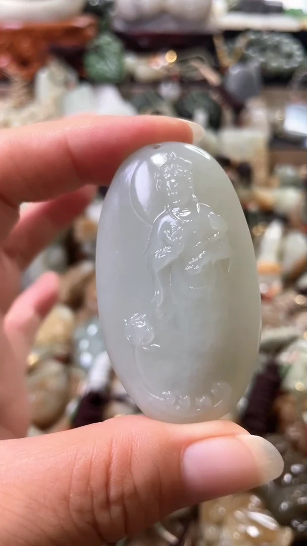 未镶嵌和田玉挂件0055