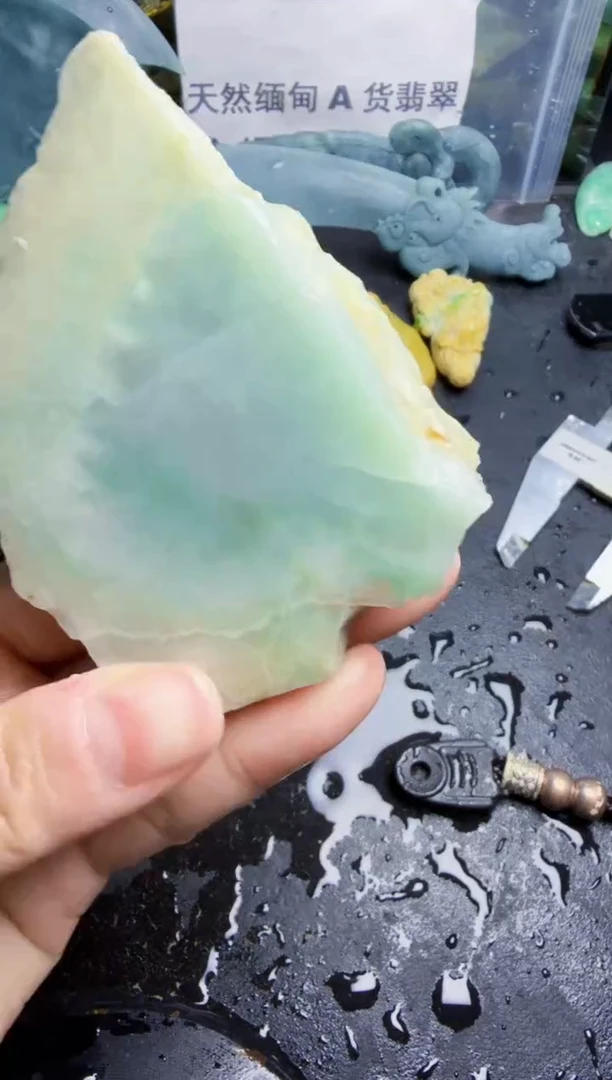 未镶嵌挂件翡翠天然翡翠087