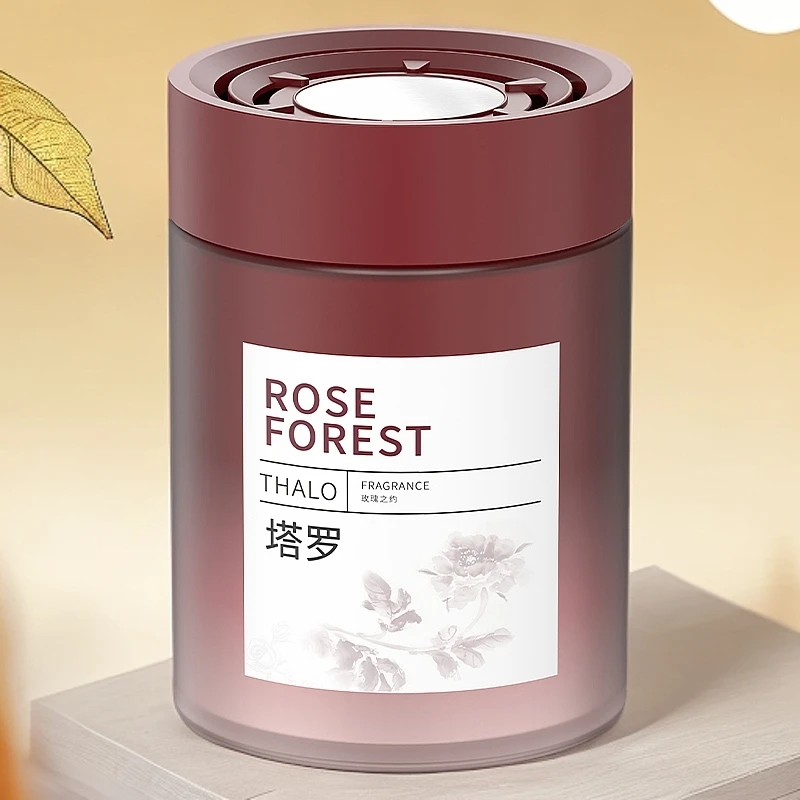 车载香薰轻奢雅致香薰祛除异味净化空气车内持久清香高档香膏车用