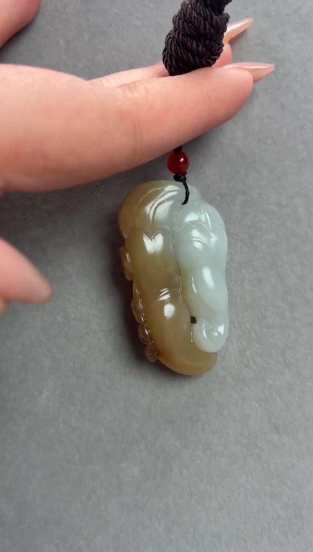 未镶嵌和田玉挂件079 红红火火