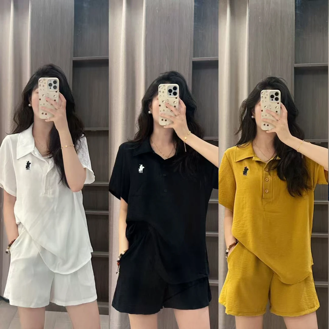 【运费补贴5-8元】2025夏款时尚洋气韩版百搭气质穿搭两件套慵懒风