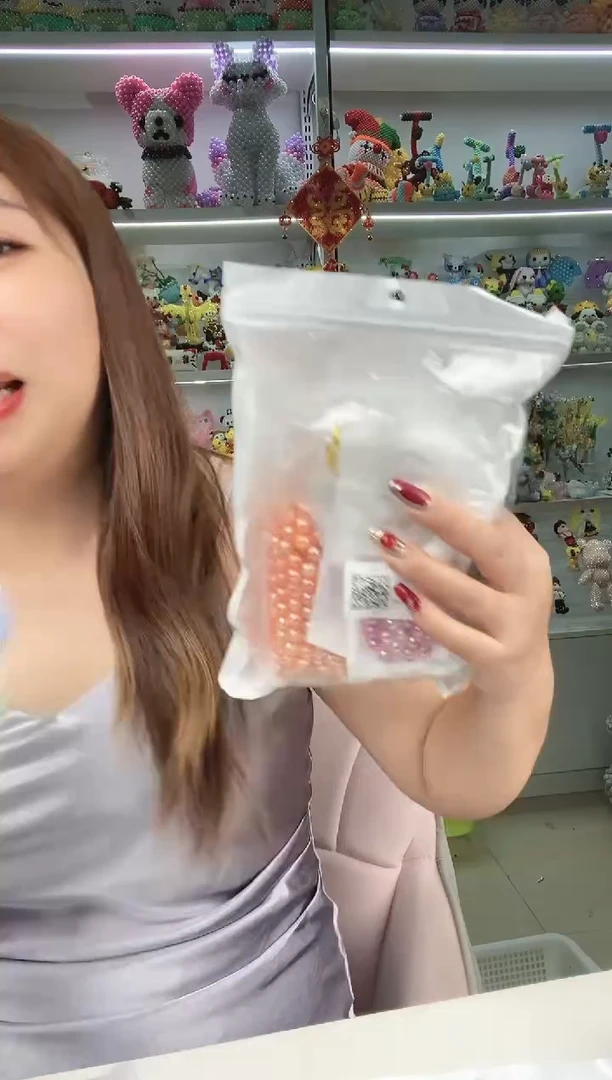 玻璃2306卡8马贝彩生肖粽材料包1套12个