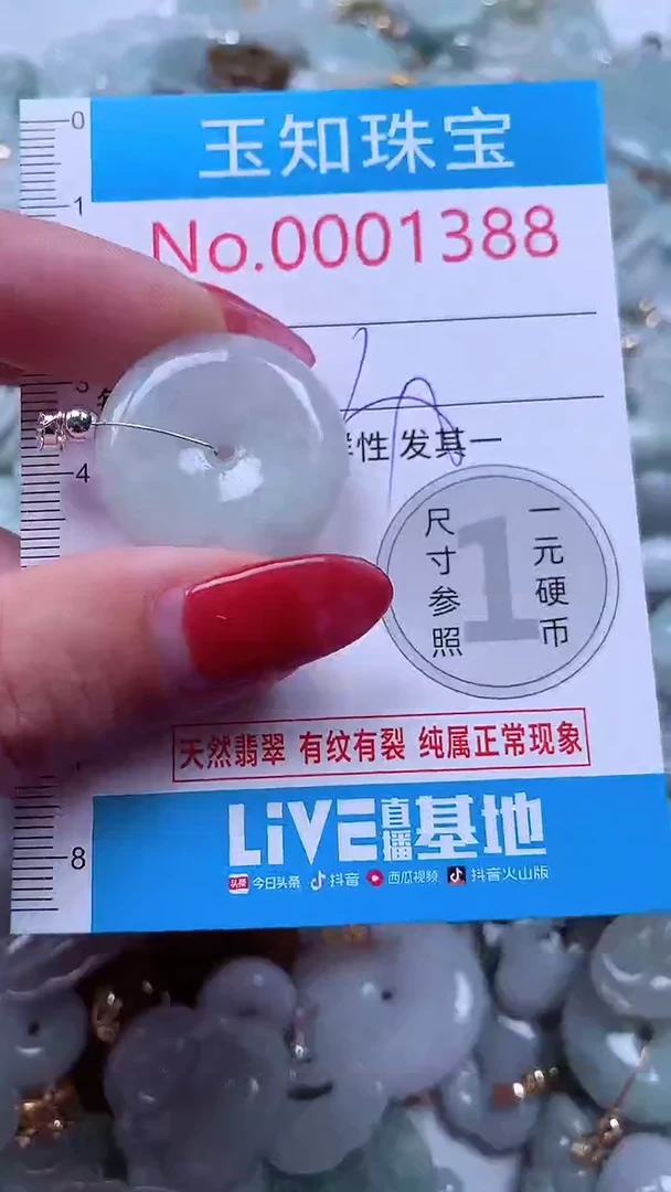 吊坠(不含链)未镶嵌翡翠1388