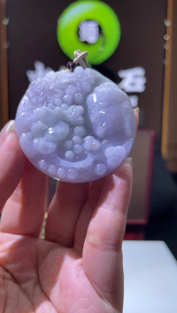 未镶嵌定制翡翠栗**糕闪购毛货链接ZS0