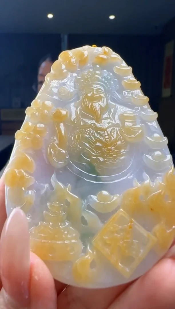 翡翠未镶嵌颈饰YJ@@WS1WX38181
