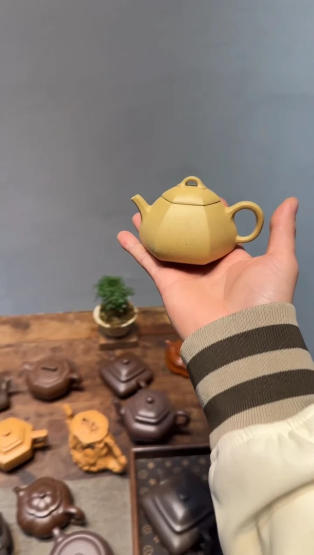 茶壶紫砂芊**子六方文旦