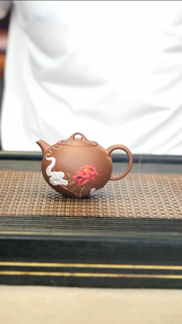 27《手握佛莲》玉成窑段泥