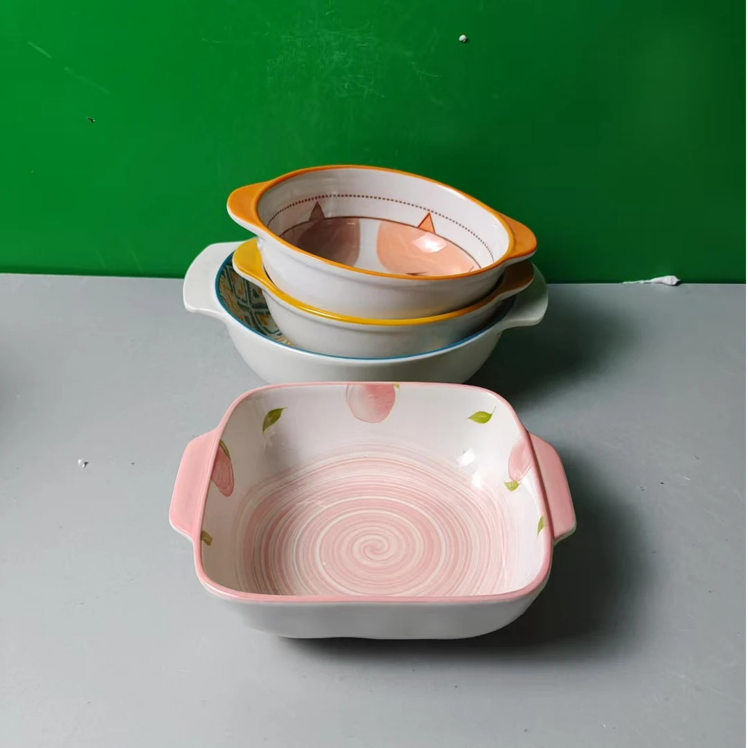 M711 四方碗（口径13，高4）双耳碗（小口径13，高5，大口径16，高5）D1