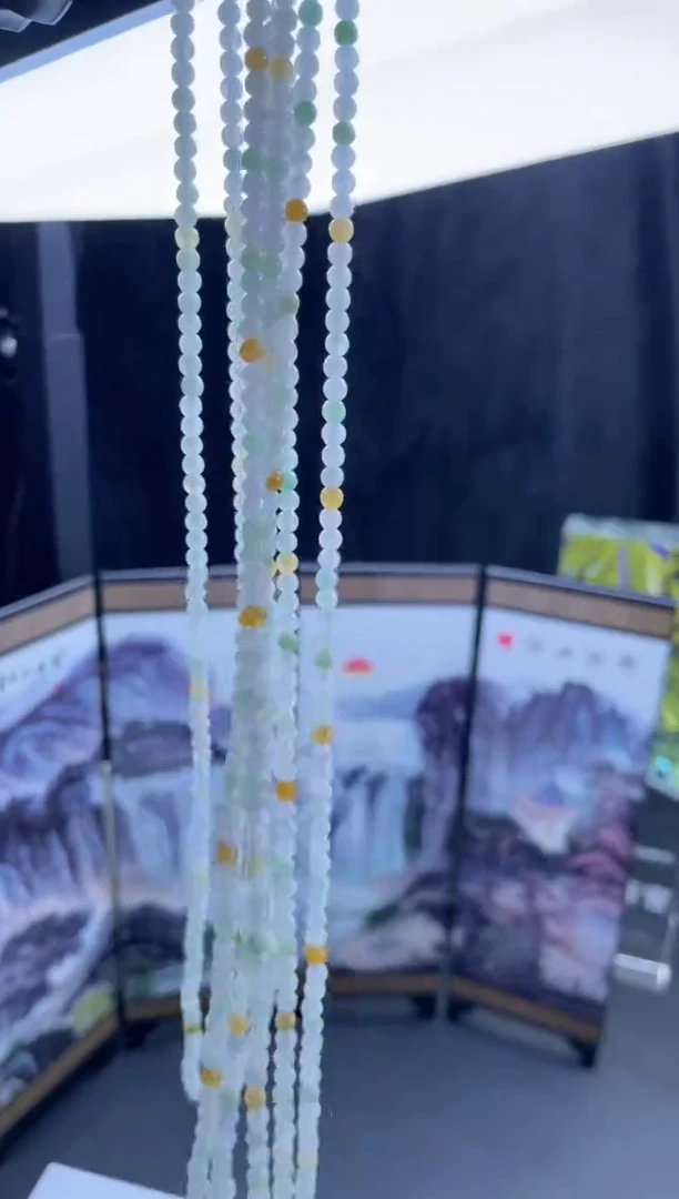 颈饰未镶嵌翡翠珠链多样性发一GDH1804A64-302