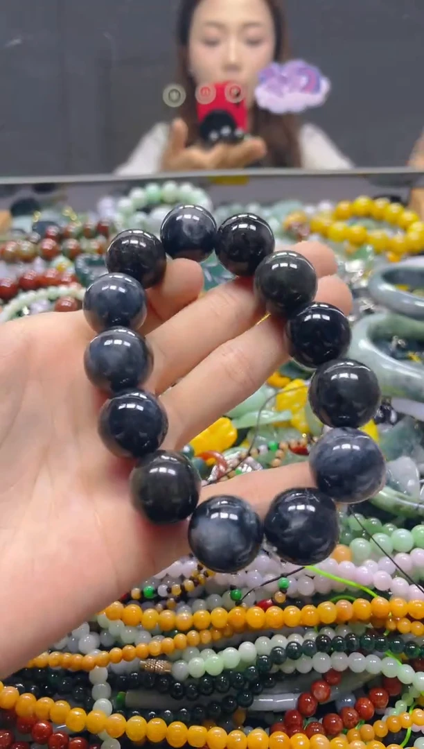 颈饰未镶嵌翡翠17MM