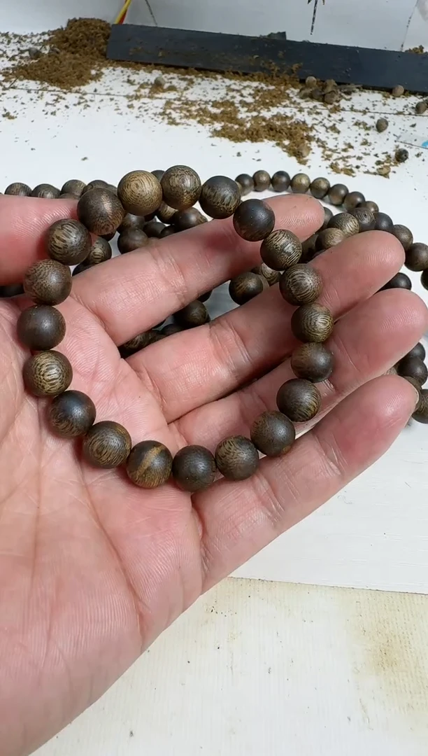 【闪购商品】沉香手串乌身1.0规格单圈9克