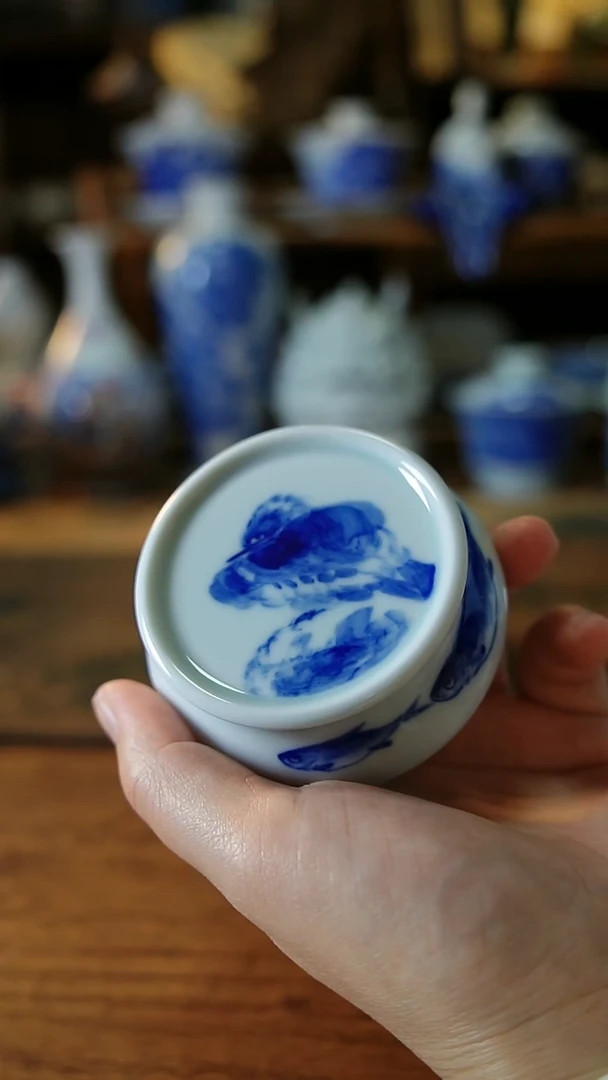 38景德镇手工手绘茶具