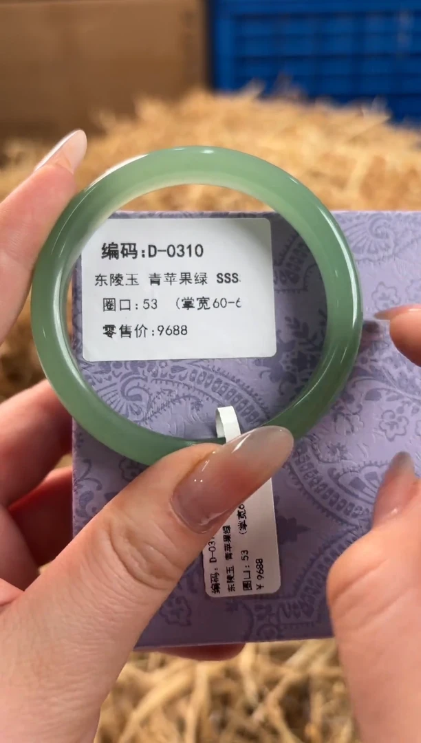 未镶嵌手镯石英质玉D-0310