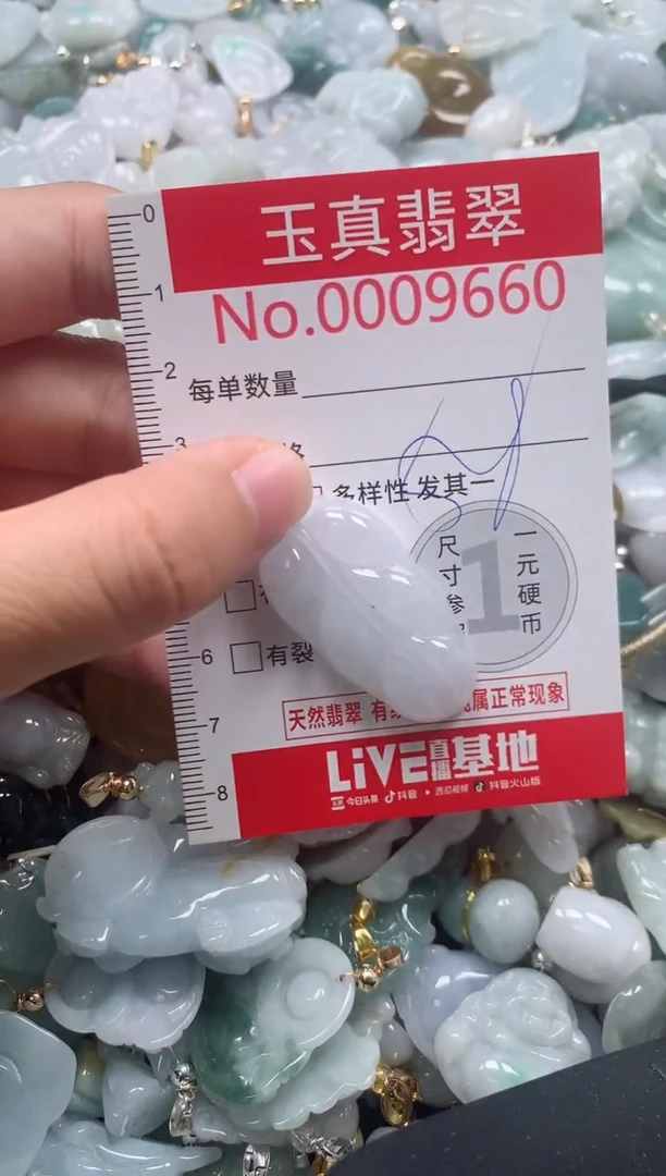 吊坠(不含链)未镶嵌翡翠9660