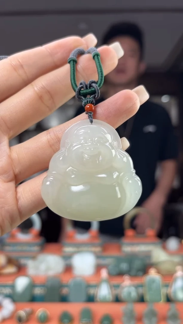 颈饰未镶嵌和田玉佩佩45mm左右