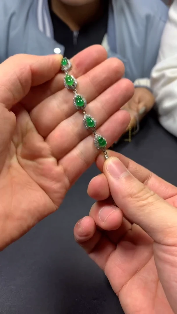 【闪购商品】翡翠手链未镶嵌0833706202/多样性发一