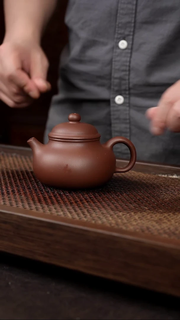 茶壶紫砂底槽清容天