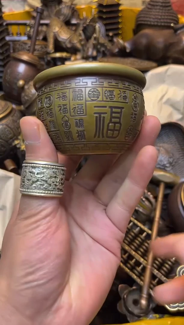 精美铜器，点击下单