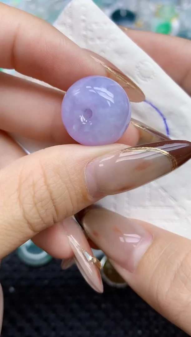 颈饰未镶嵌翡翠10   天然翡翠A货  百元以上9米证书费自理