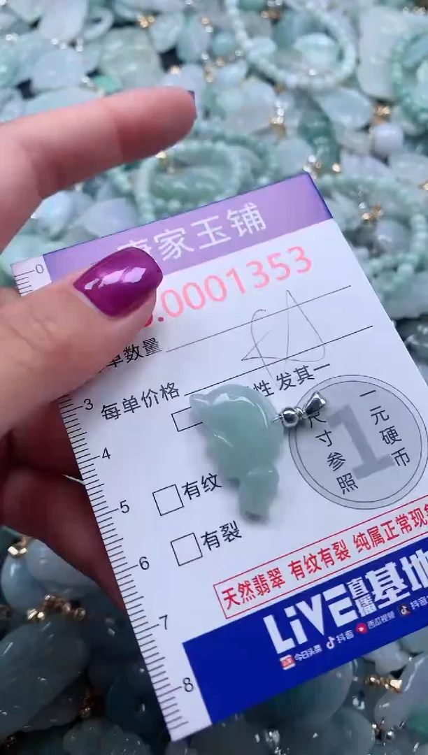 颈饰未镶嵌翡翠1353