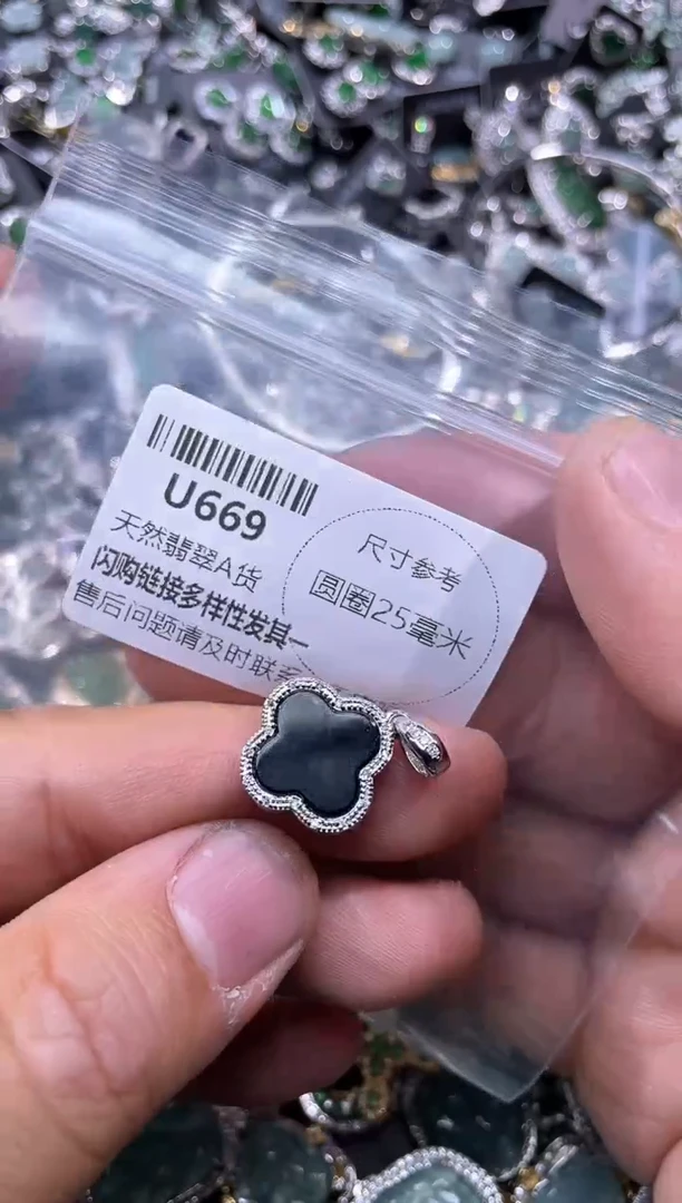 【闪购商品】翡翠颈饰未镶嵌U669吊坠